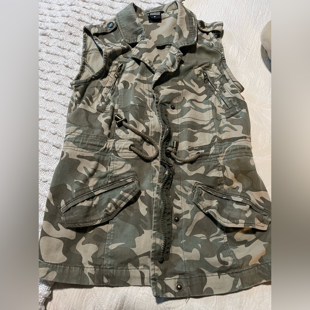Camo vest